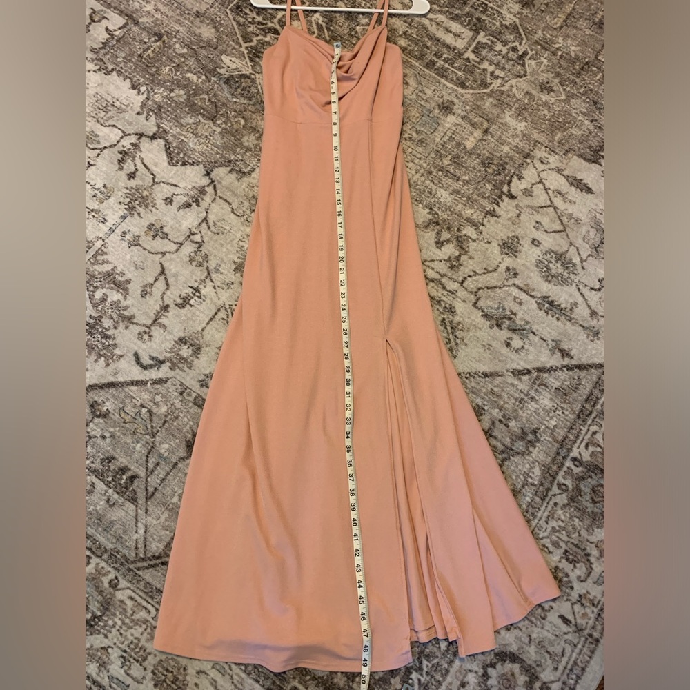Birdy grey pink bridesmaids dress size medium - Picture 2 of 10